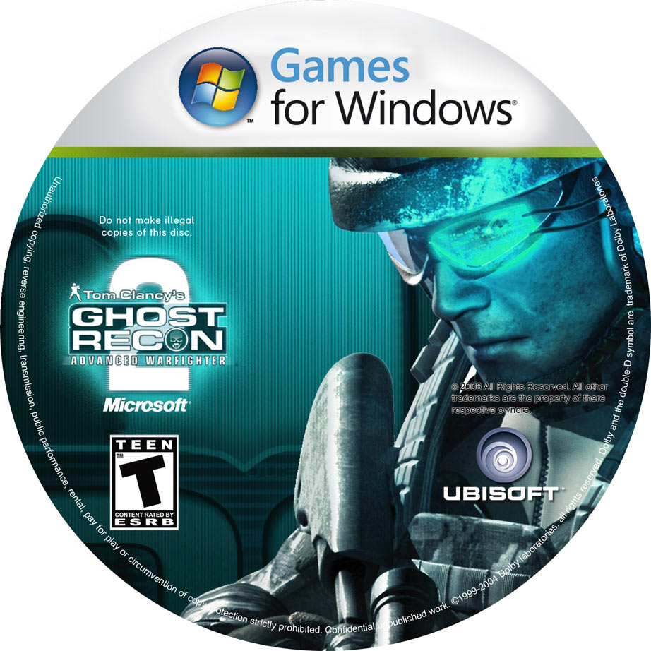 Ghost Recon: Advanced Warfighter 2 - CD obal 3
