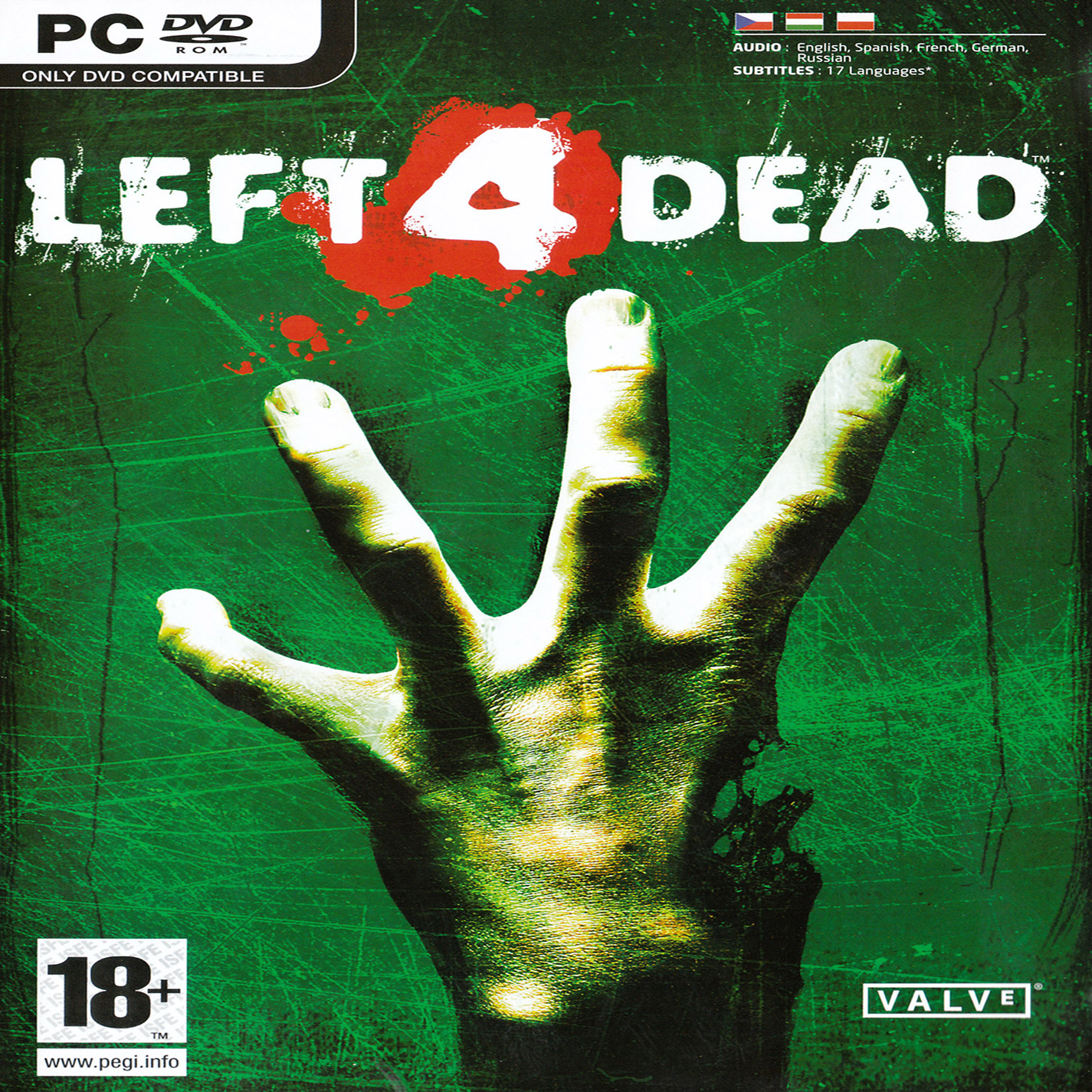 Left 4 Dead - pedn CD obal