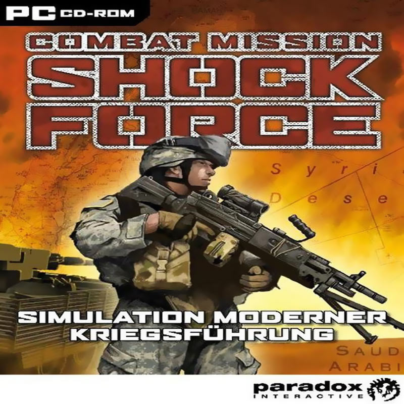 Combat Mission: Shock Force - pedn CD obal