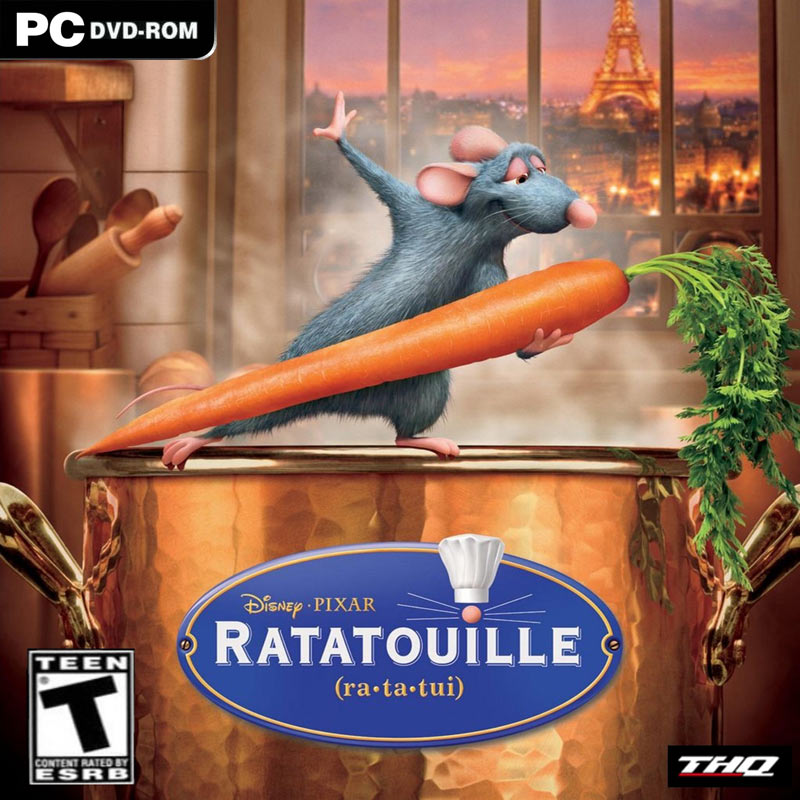 Ratatouille - pedn CD obal 2