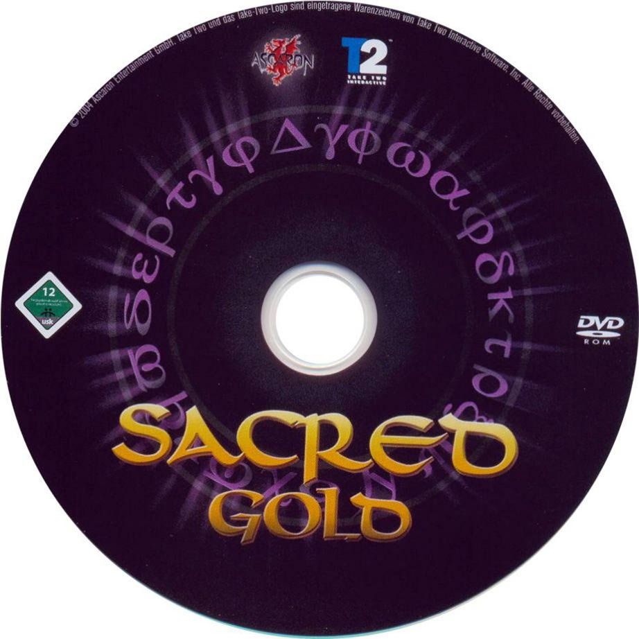 Sacred Gold - CD obal