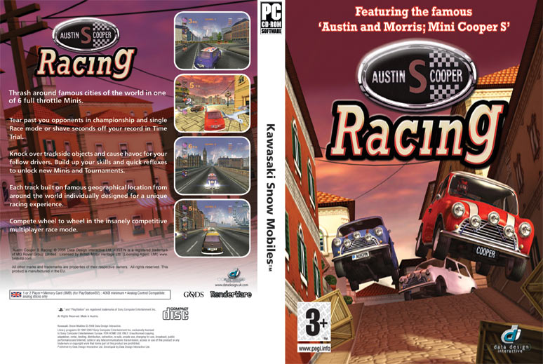 Austin Cooper S Racing - DVD obal