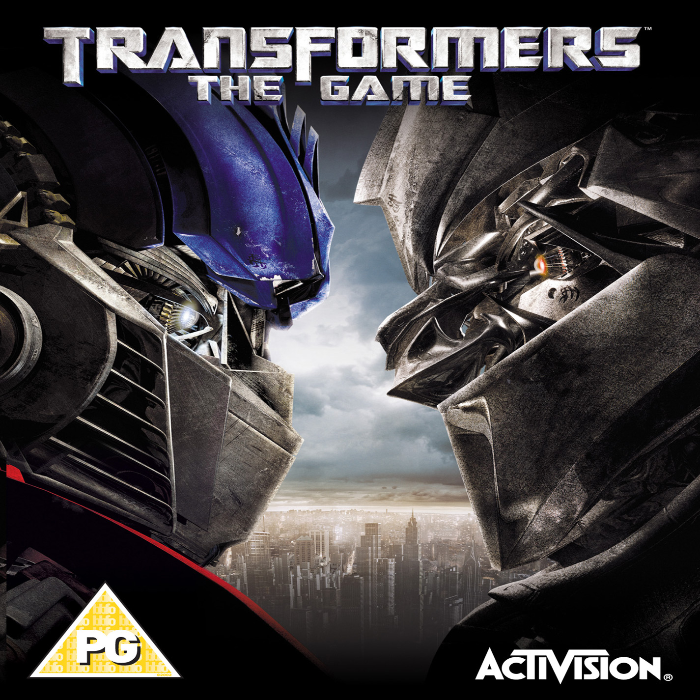 Transformers: The Game - pedn CD obal