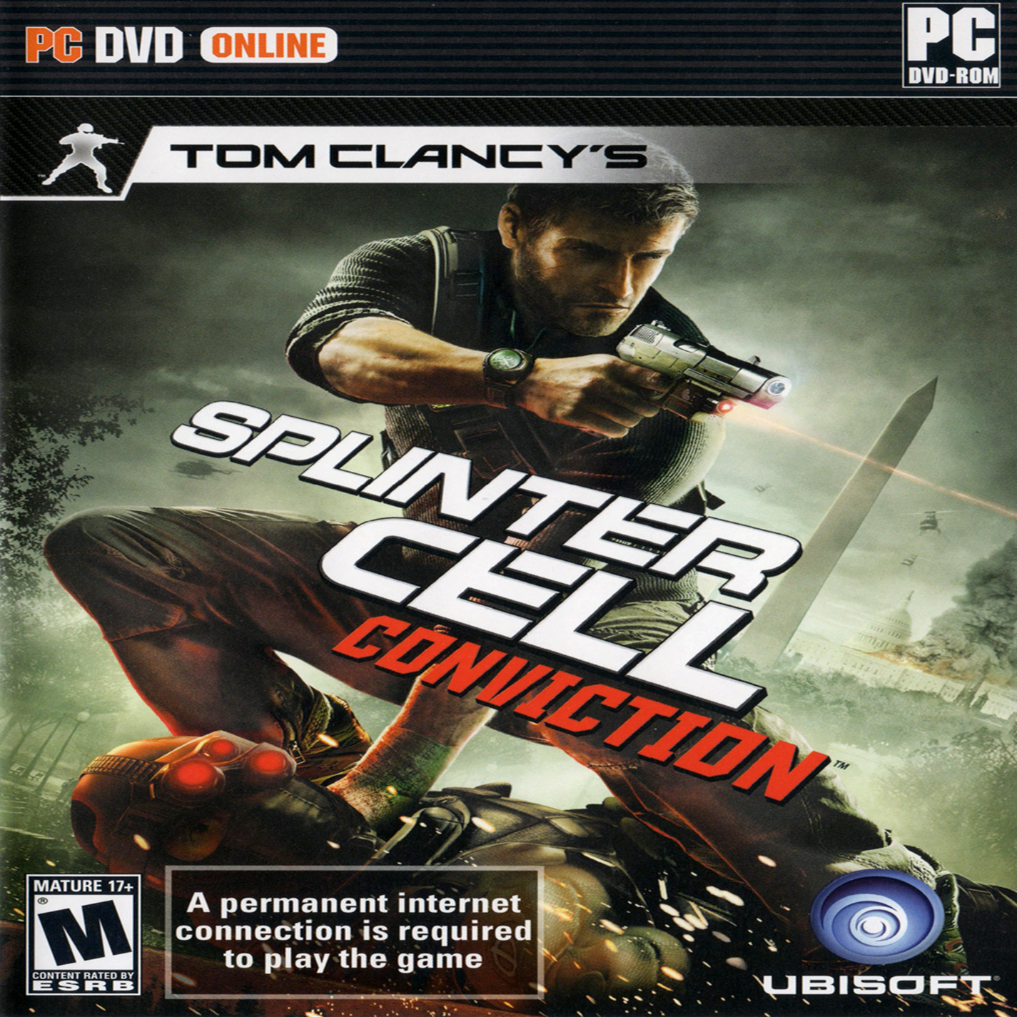 Splinter Cell 5: Conviction - pedn CD obal 3
