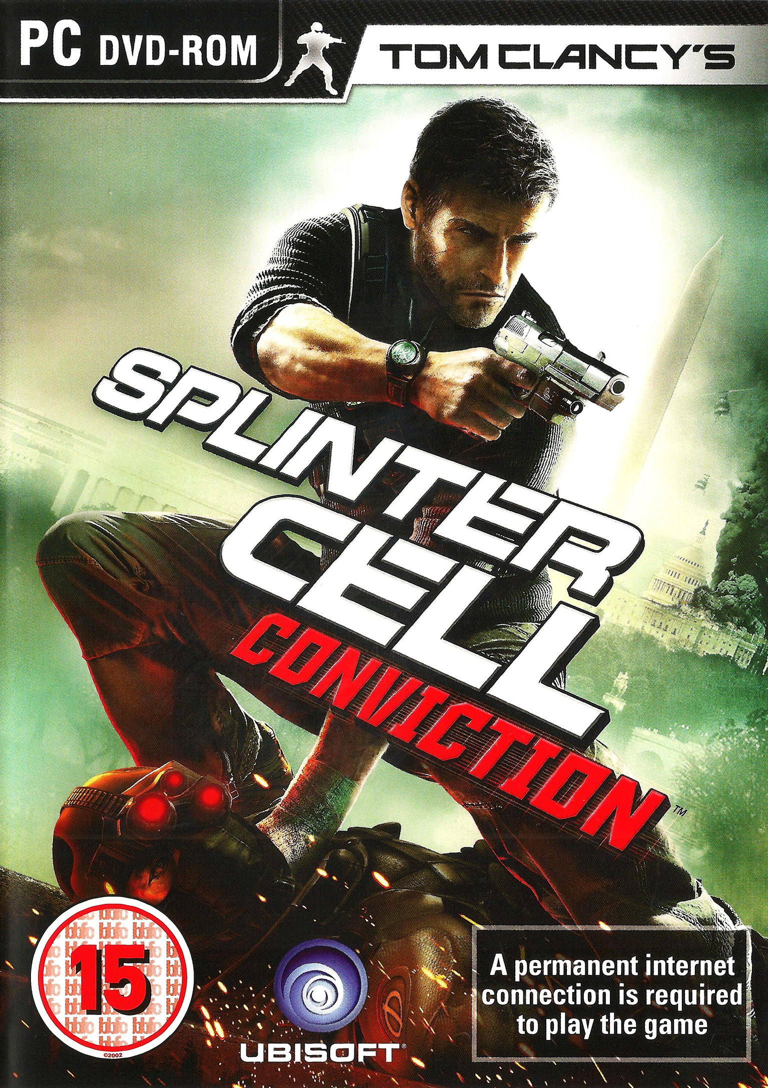 Splinter Cell 5: Conviction - pedn DVD obal 2