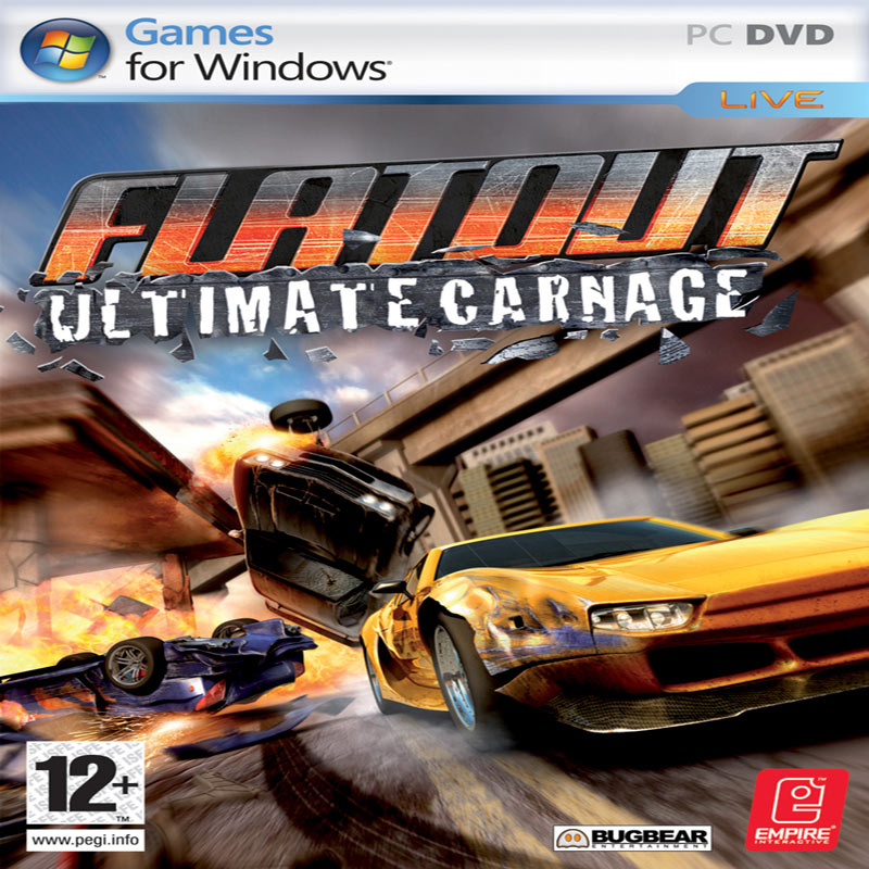 FlatOut: Ultimate Carnage - pedn CD obal
