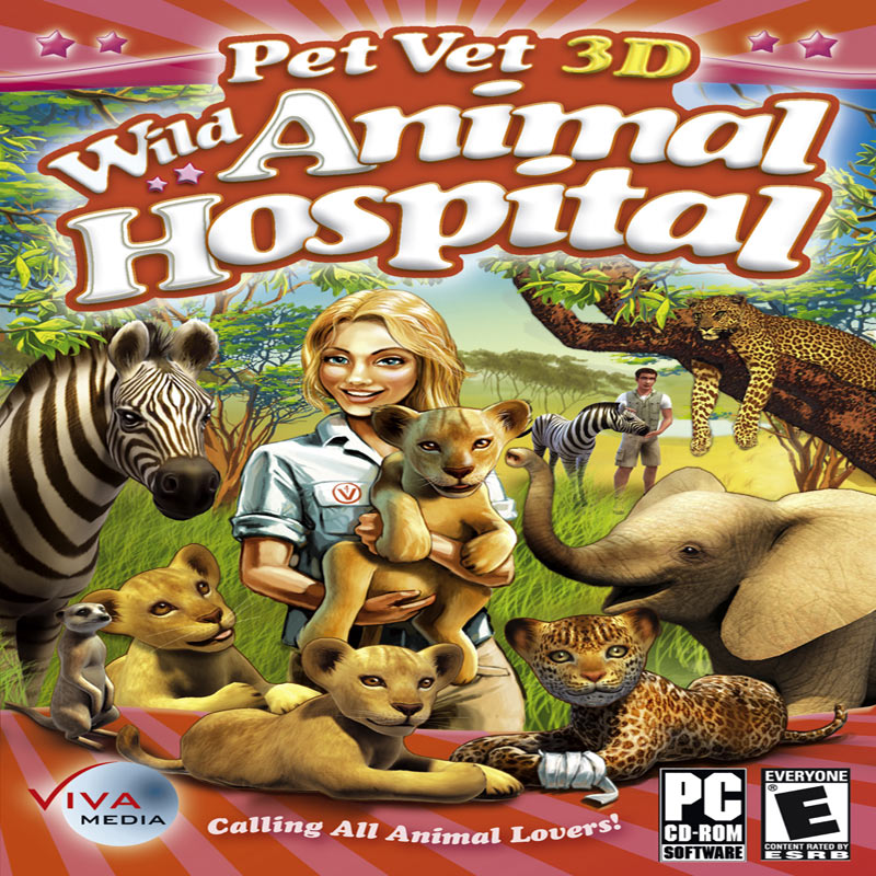 Pet Vet 3D: Wild Animal Hospital - pedn CD obal