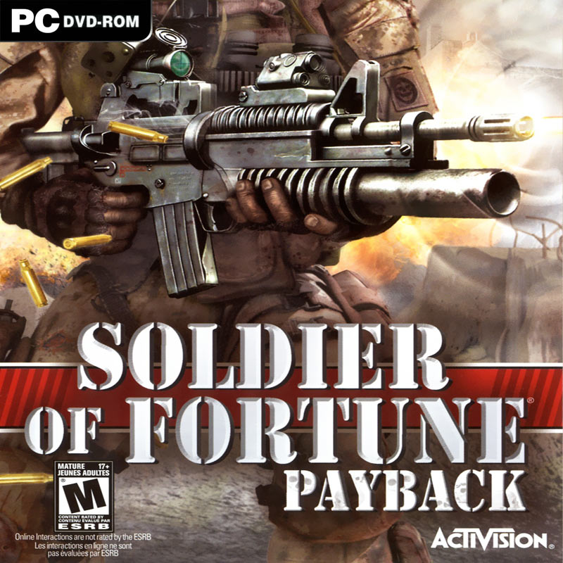 Soldier of Fortune 3: PayBack - pedn CD obal