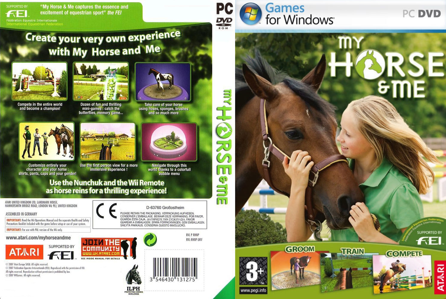 My Horse and Me - DVD obal