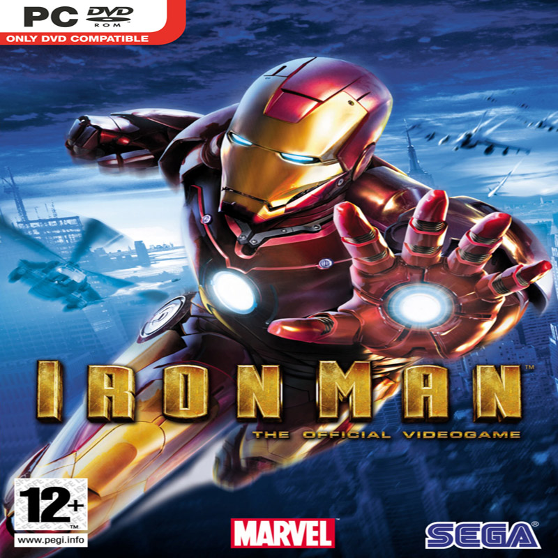 Iron Man: The Video Game - pedn CD obal