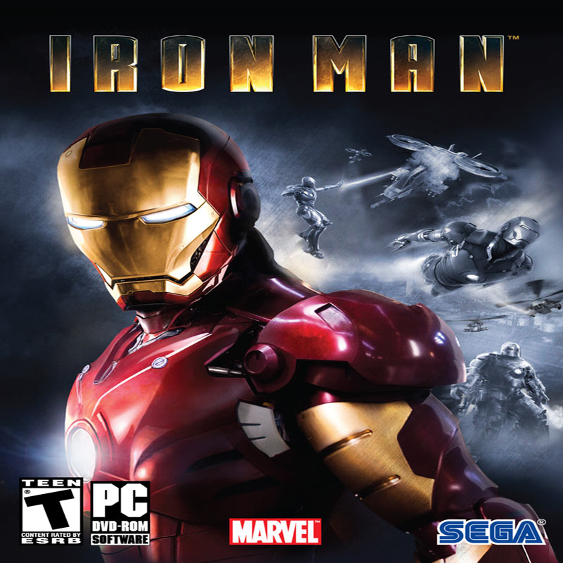 Iron Man: The Video Game - pedn CD obal 2