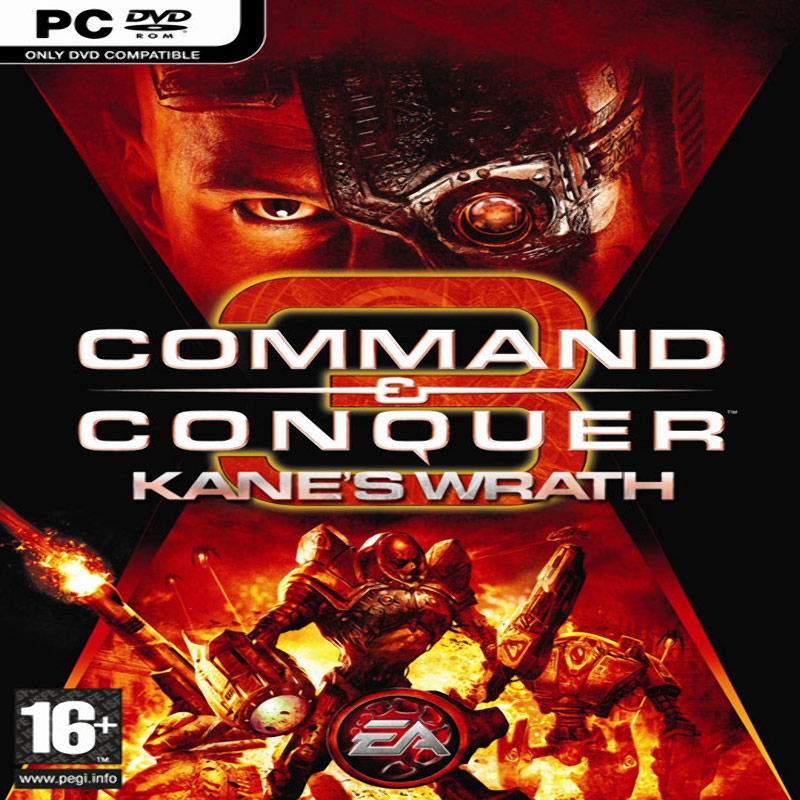 Command & Conquer 3: Kane's Wrath - pedn CD obal
