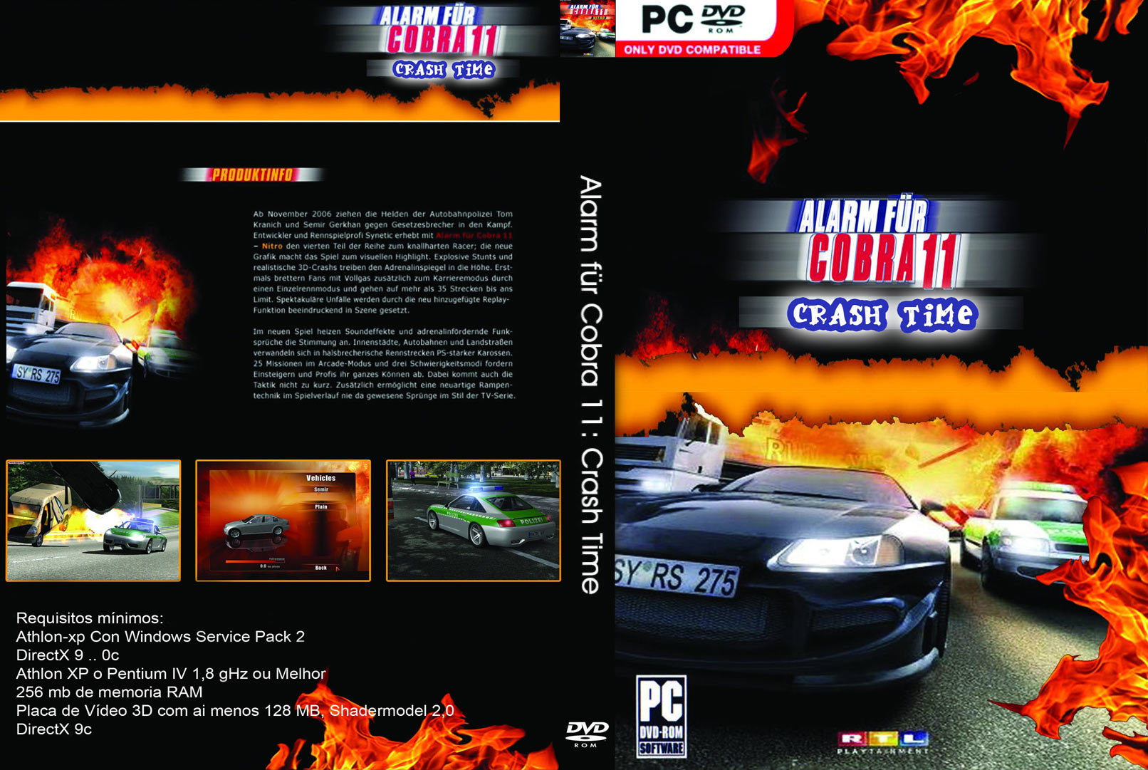 Alarm for Cobra 11: Crash Time - DVD obal
