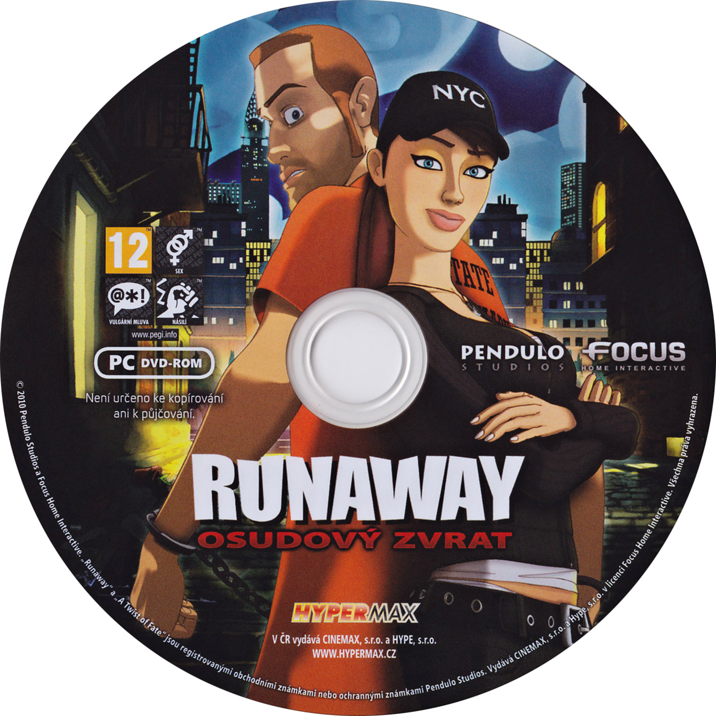 Runaway: A Twist of Fate - CD obal