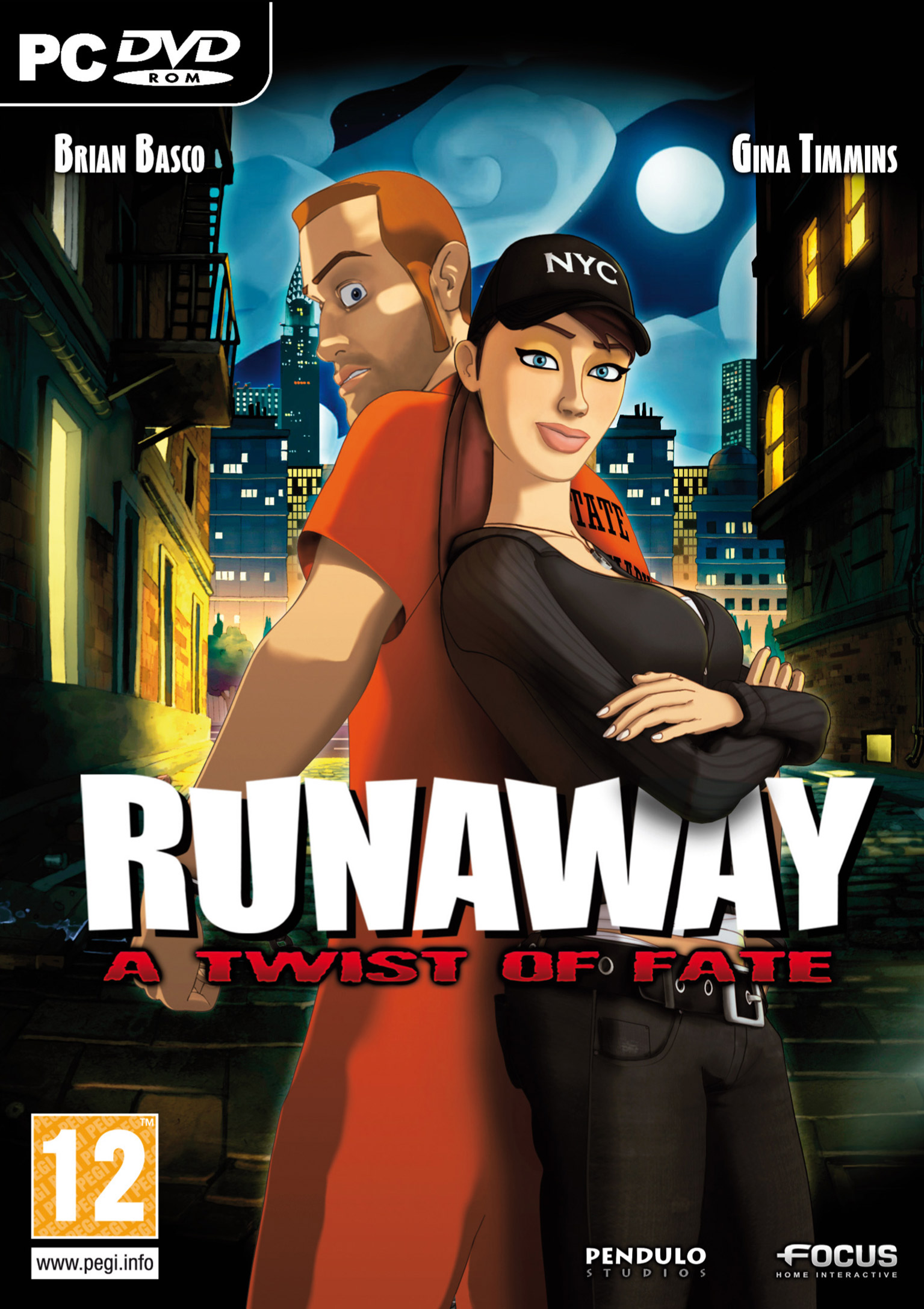 Runaway: A Twist of Fate - pedn DVD obal 2