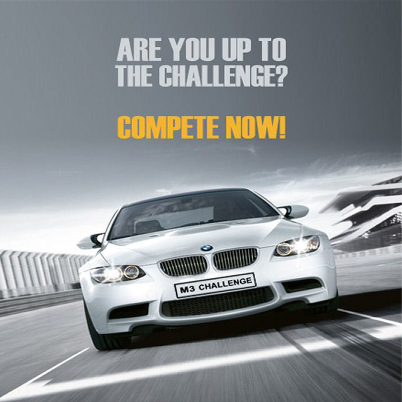 BMW M3 Challenge - pedn vnitn CD obal