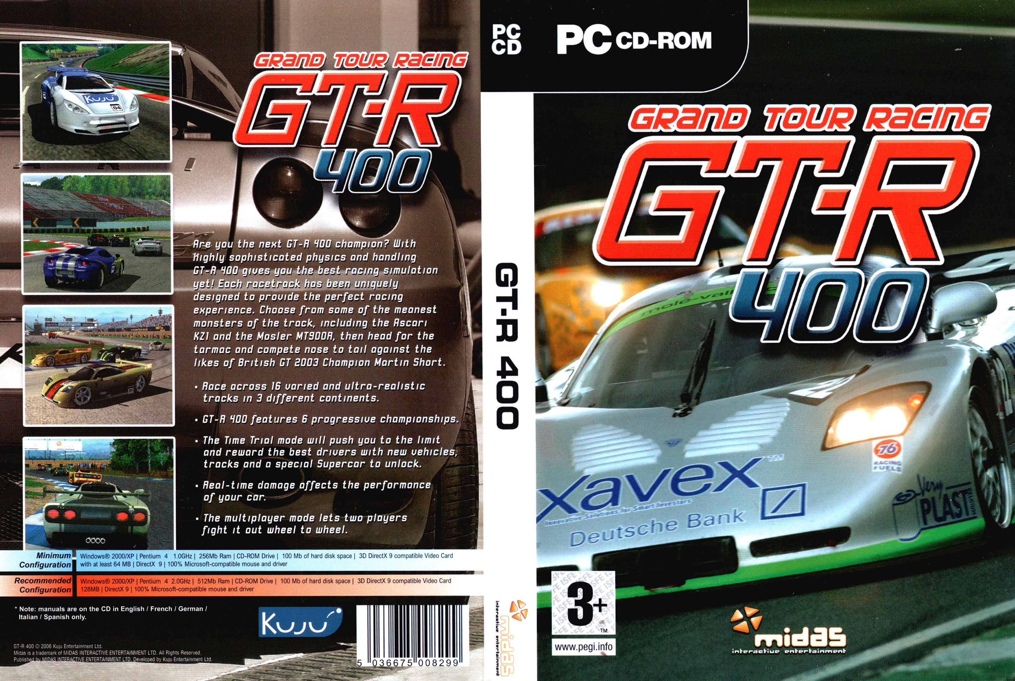 GT-R 400 - DVD obal