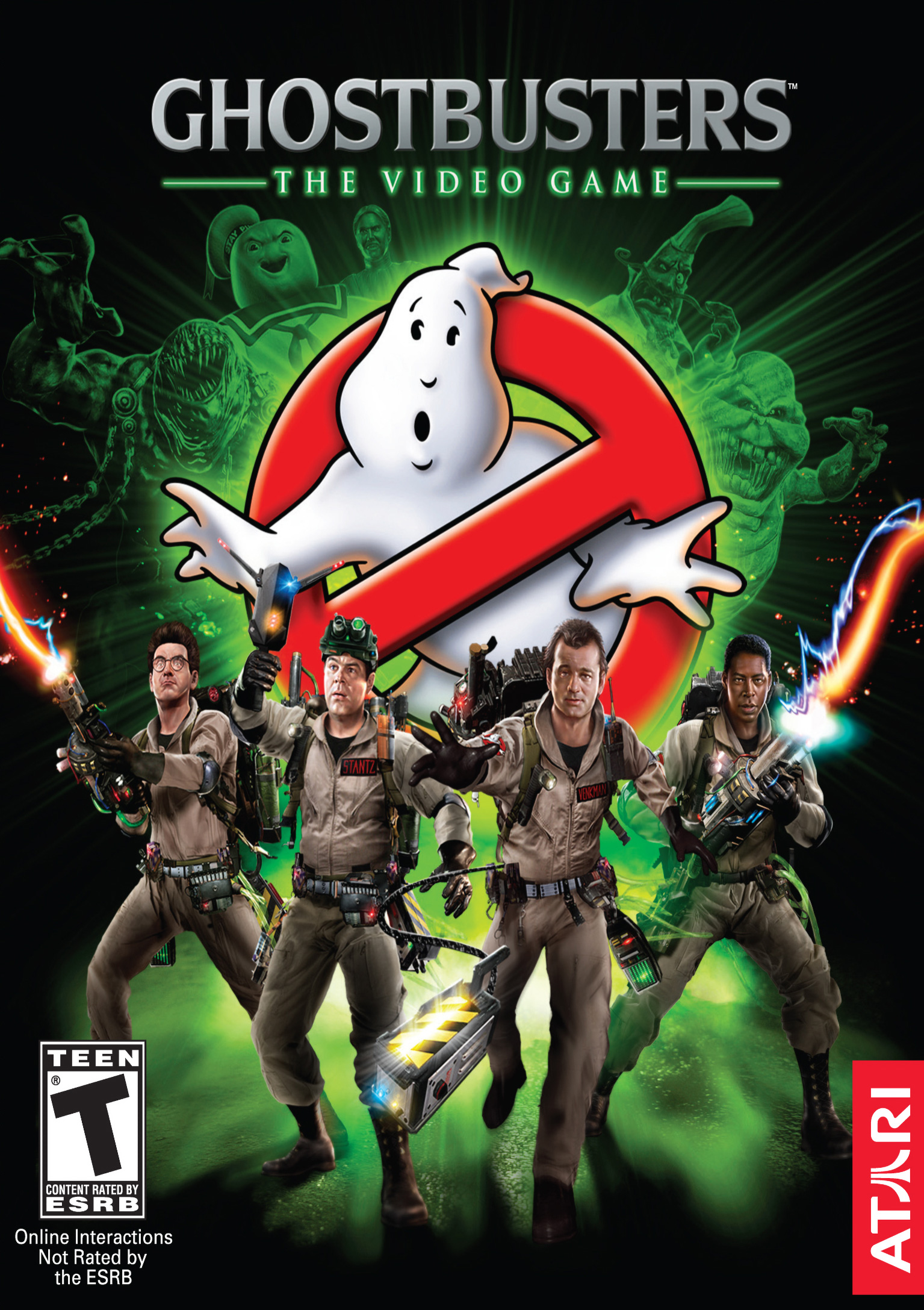 Ghostbusters: The Video Game - pedn DVD obal