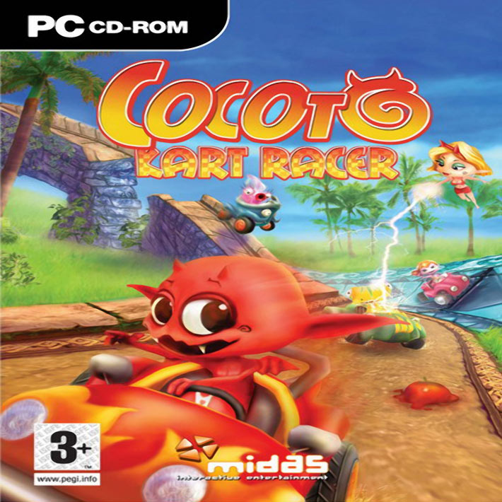 Cocoto Kart Racer - pedn CD obal
