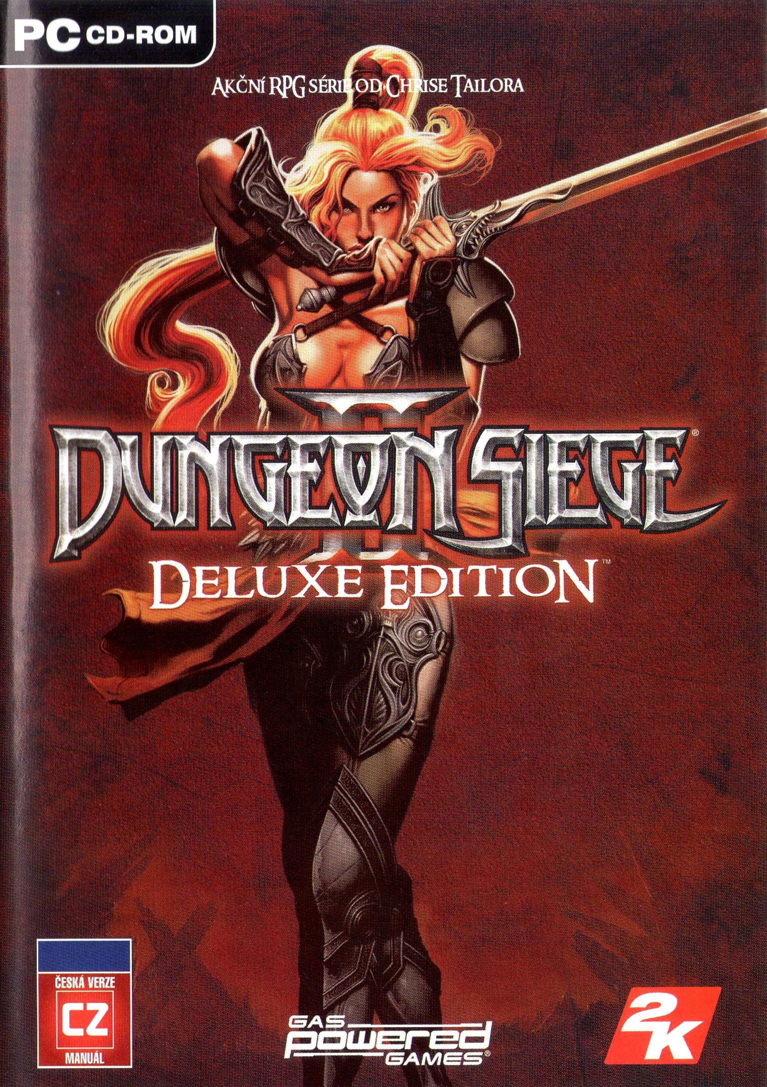 Dungeon Siege II: Deluxe Edition - pedn DVD obal