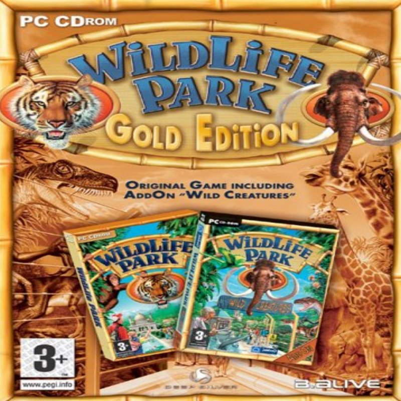 Wildlife Park: Gold Edition - pedn CD obal