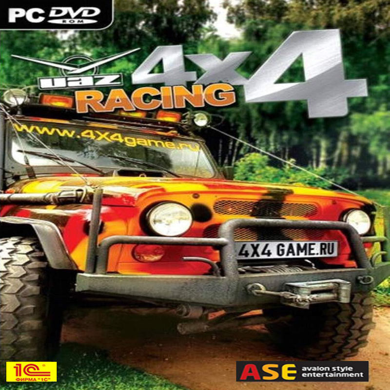 UAZ Racing 4x4 - pedn CD obal
