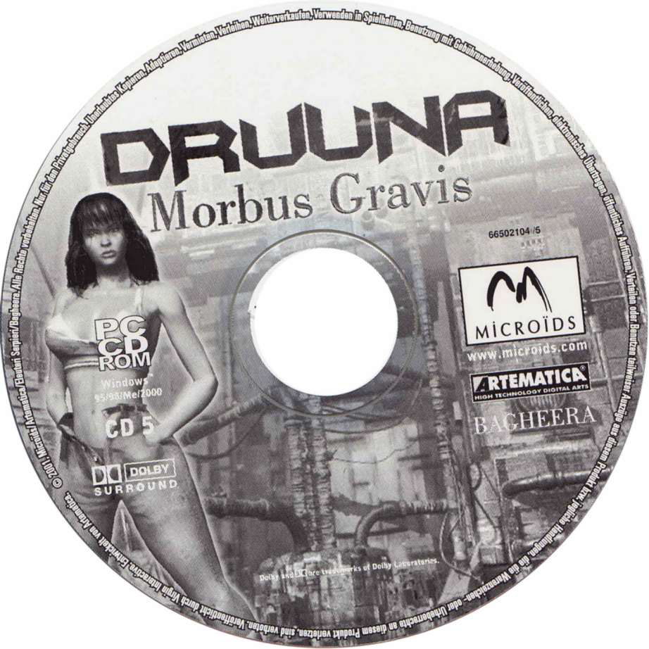 Druuna: Morbus Gravis - CD obal 5
