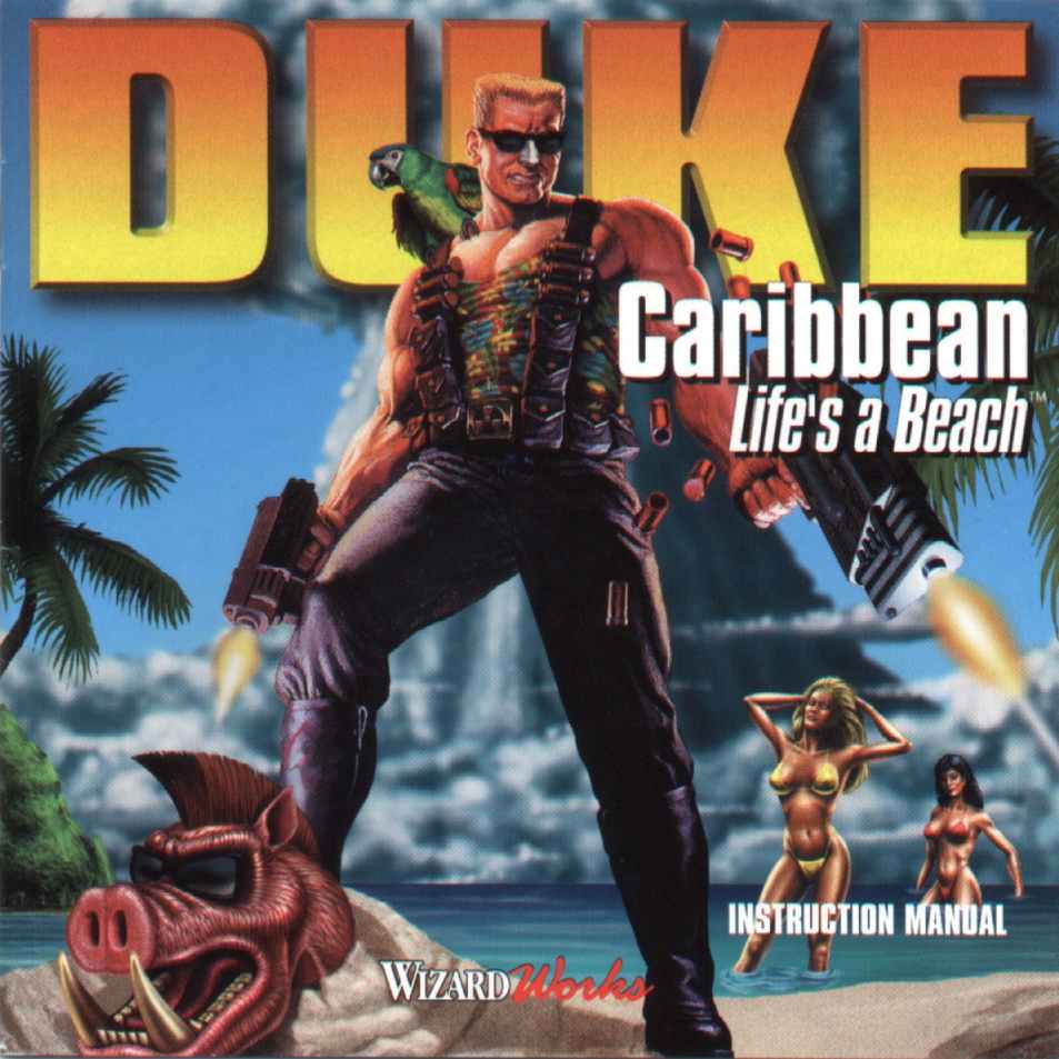 Duke Nukem 3D: Caribbean Life's a Beach - pedn CD obal