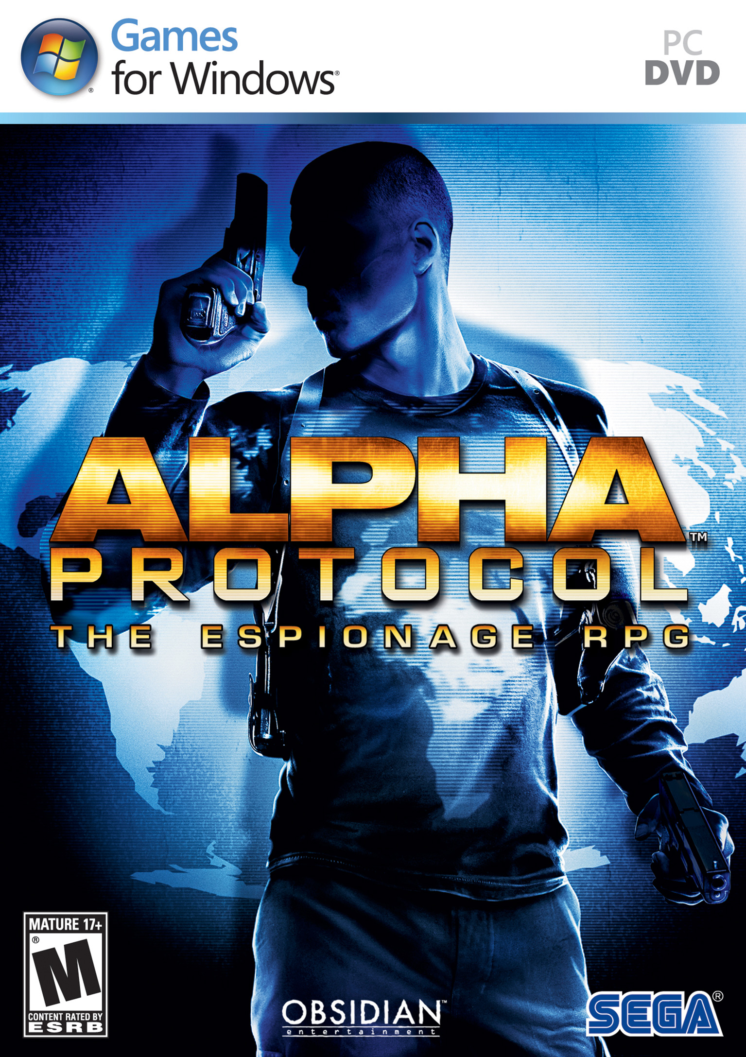 Alpha Protocol - pedn DVD obal 2