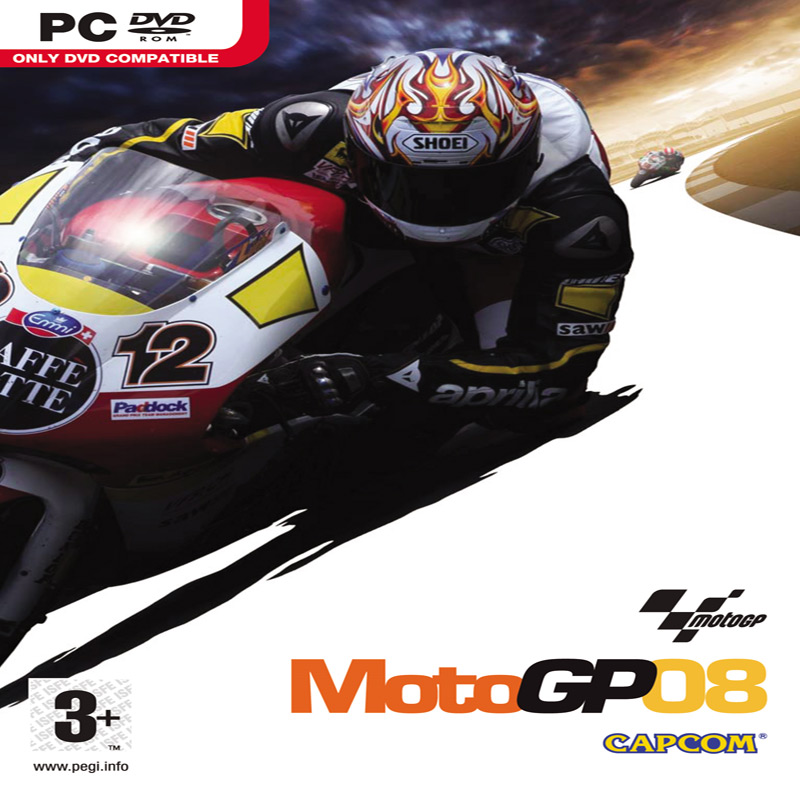 MotoGP 08 - pedn CD obal 2