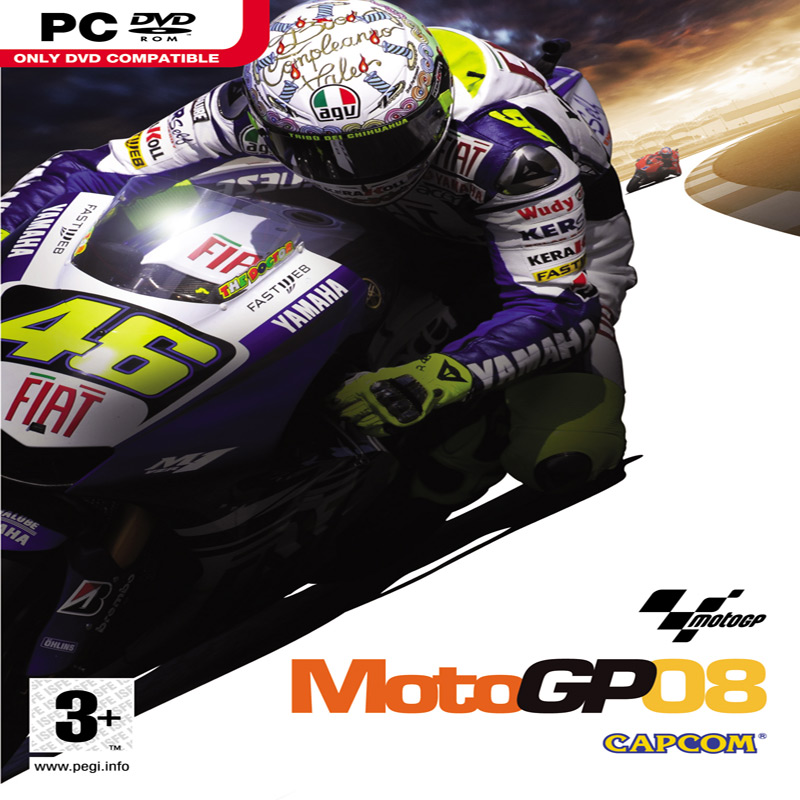 MotoGP 08 - pedn CD obal 4