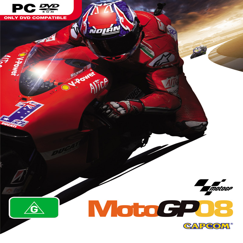 MotoGP 08 - pedn CD obal 5