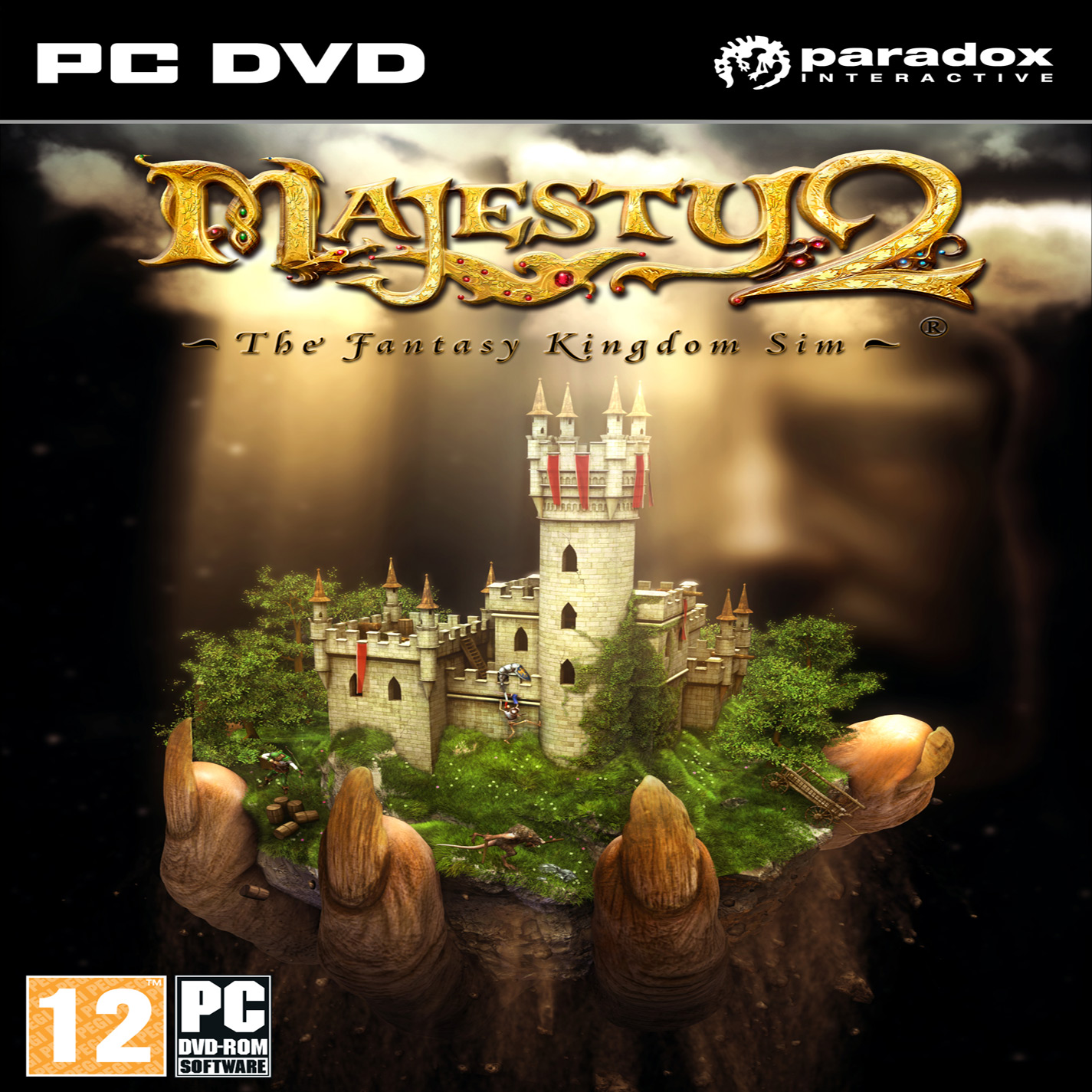 Majesty 2: The Fantasy Kingdom Sim - pedn CD obal