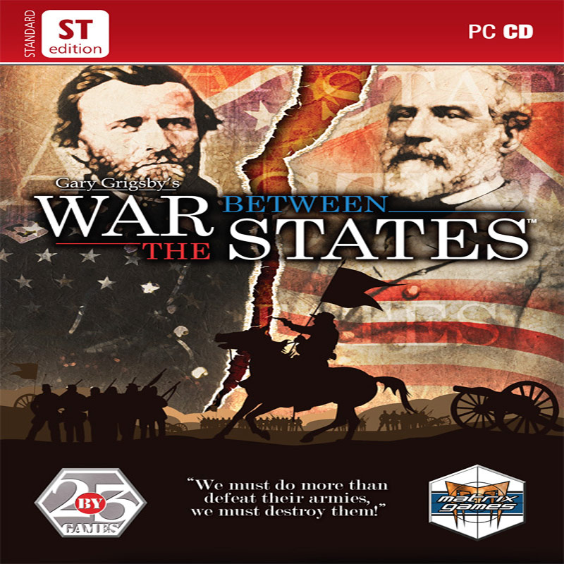 Gary Grigsby's War Between the States - pedn CD obal