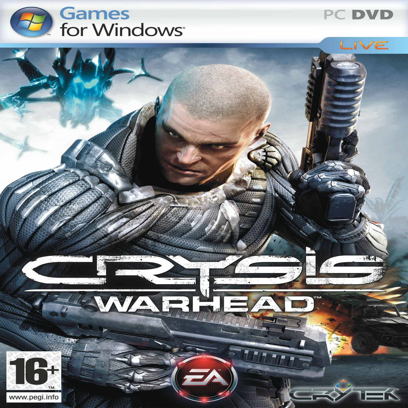 Crysis: Warhead - pedn CD obal
