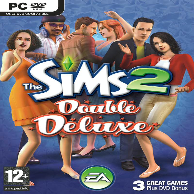 The Sims 2: Double Deluxe - pedn CD obal