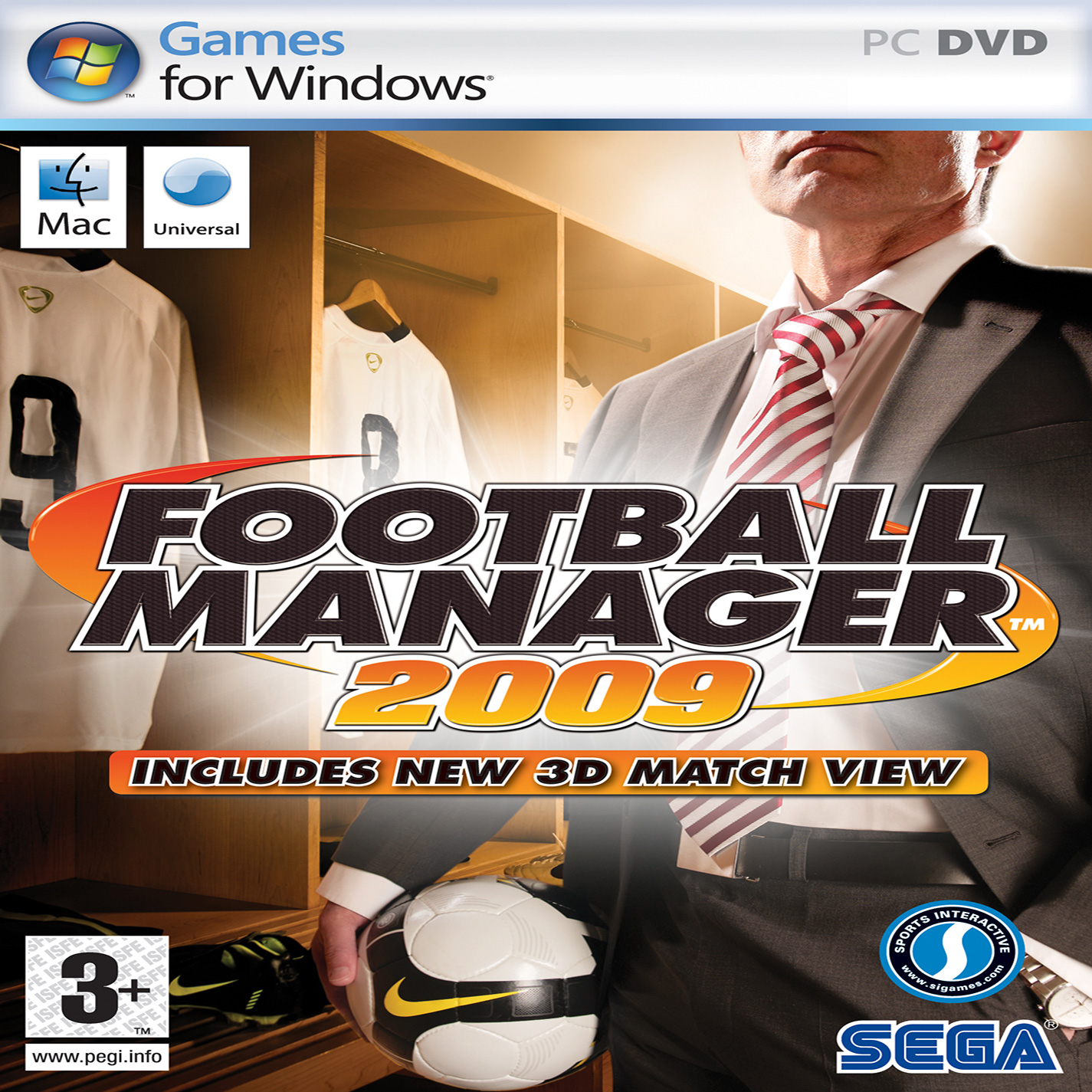 Football Manager 2009 - pedn CD obal