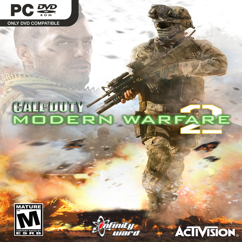 Call of Duty: Modern Warfare 2 - pedn CD obal 2