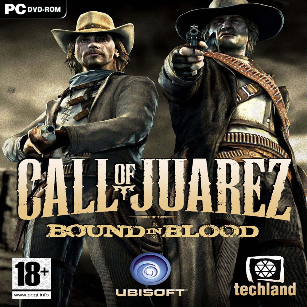 Call of Juarez: Bound in Blood - pedn CD obal 3