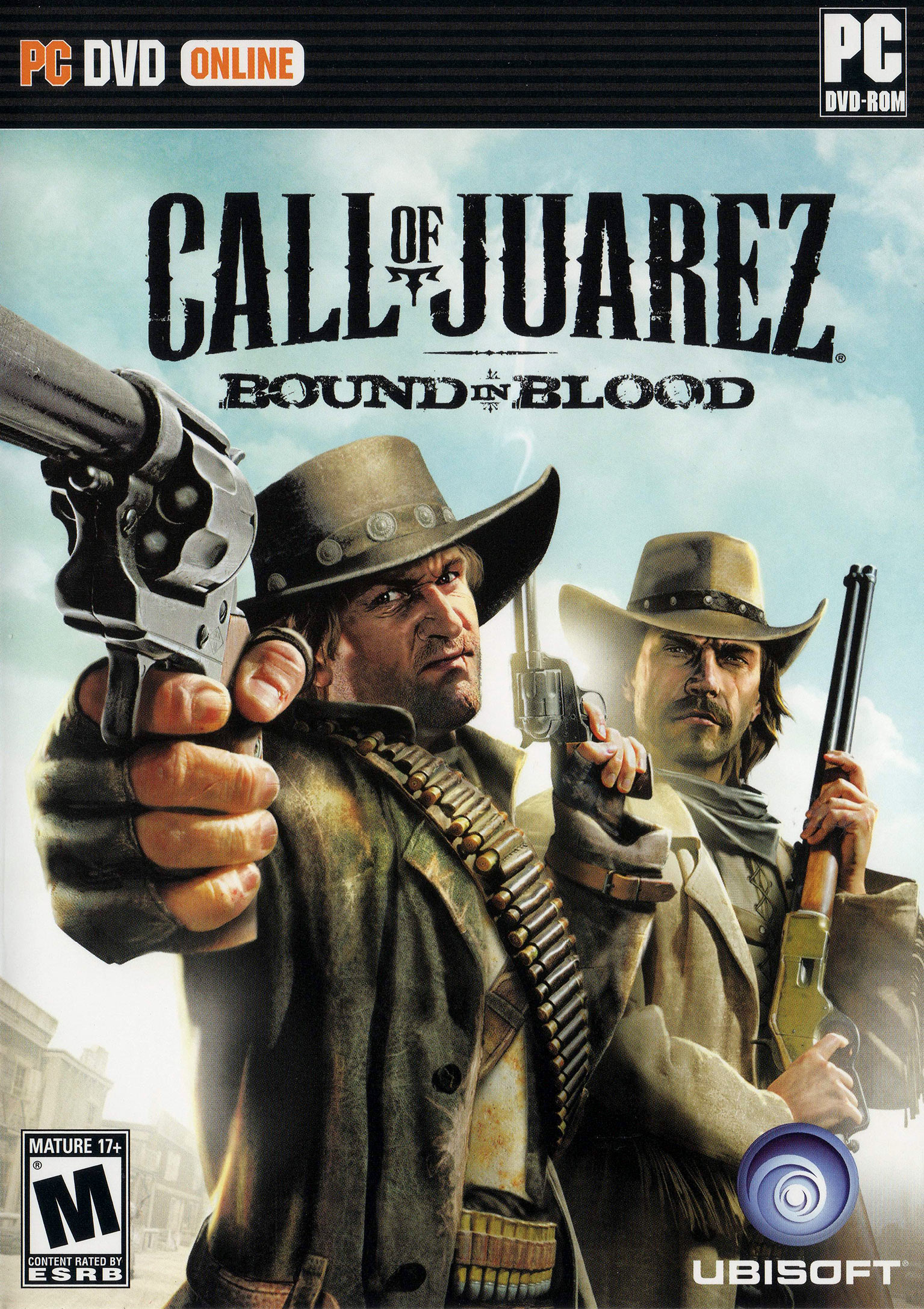 Call of Juarez: Bound in Blood - pedn DVD obal 2