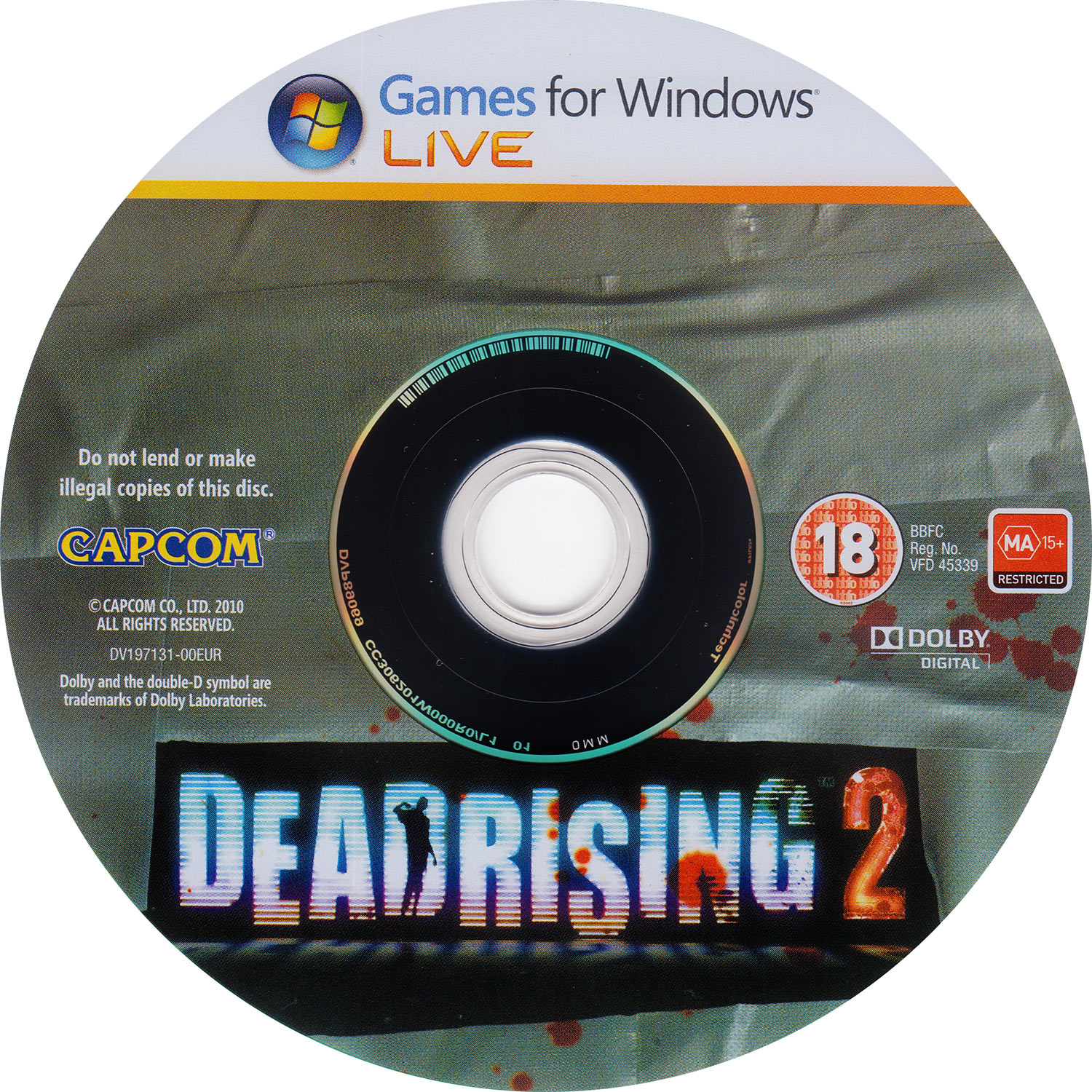 Dead Rising 2 - CD obal 2