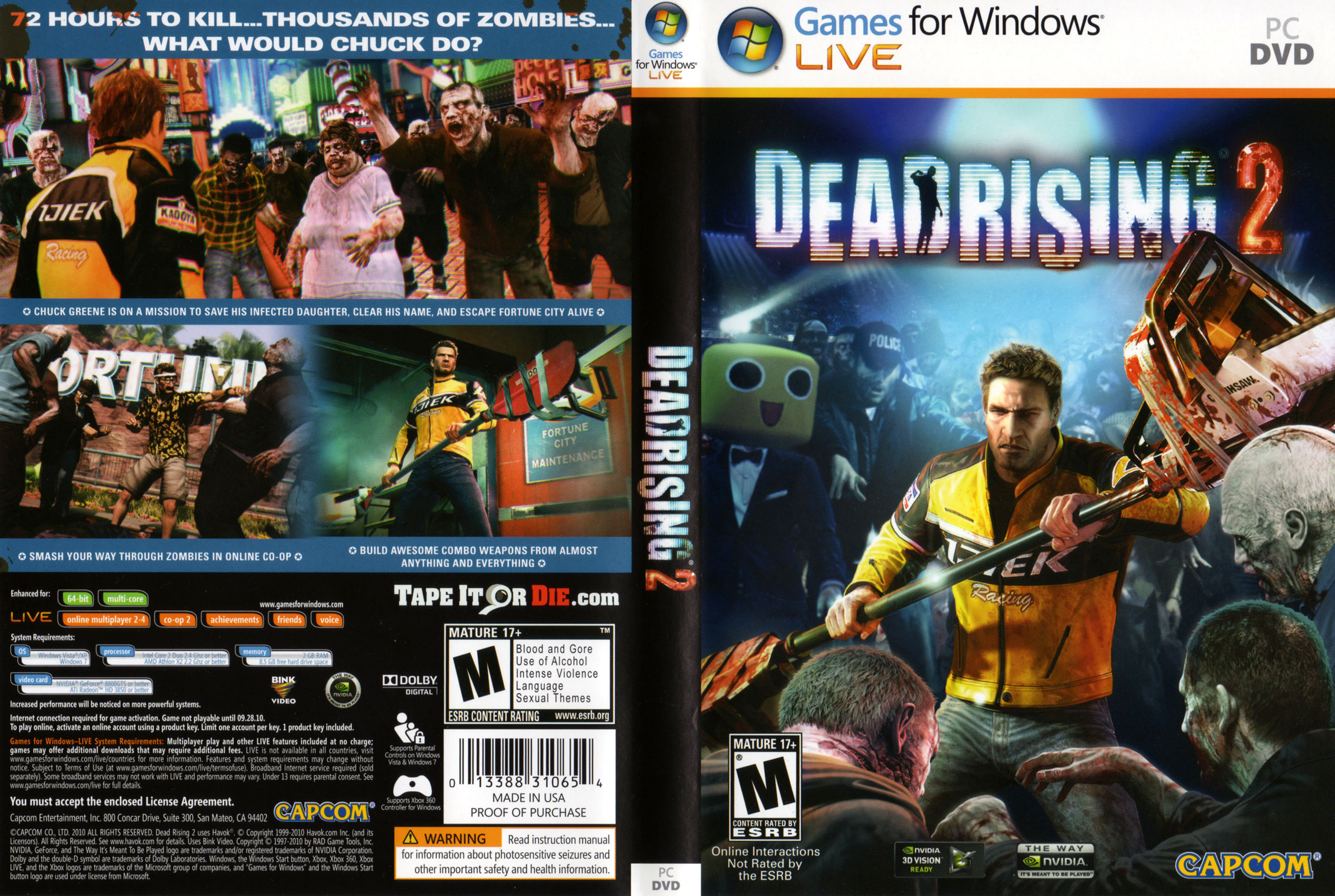 Dead Rising 2 - DVD obal