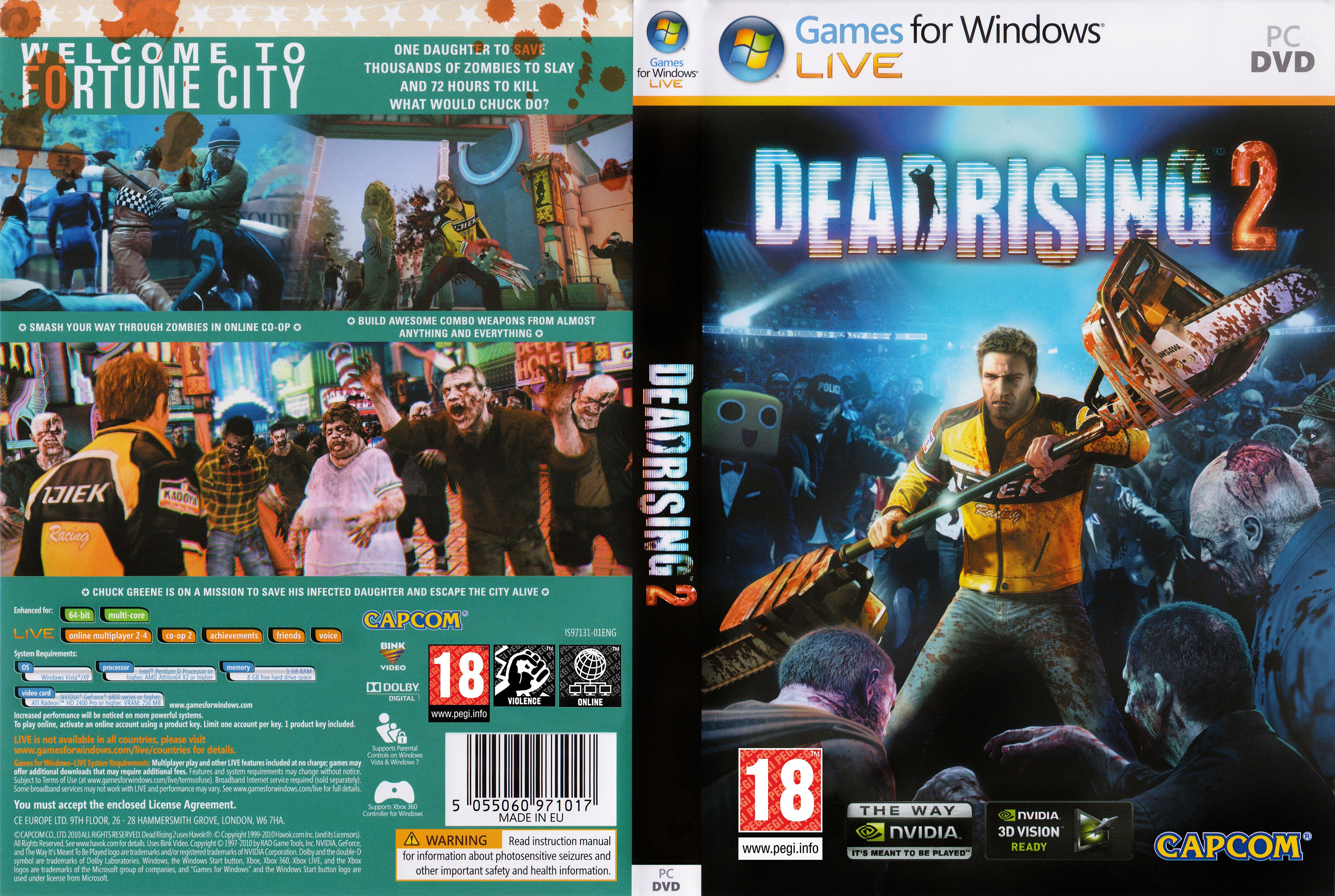 Dead Rising 2 - DVD obal 2