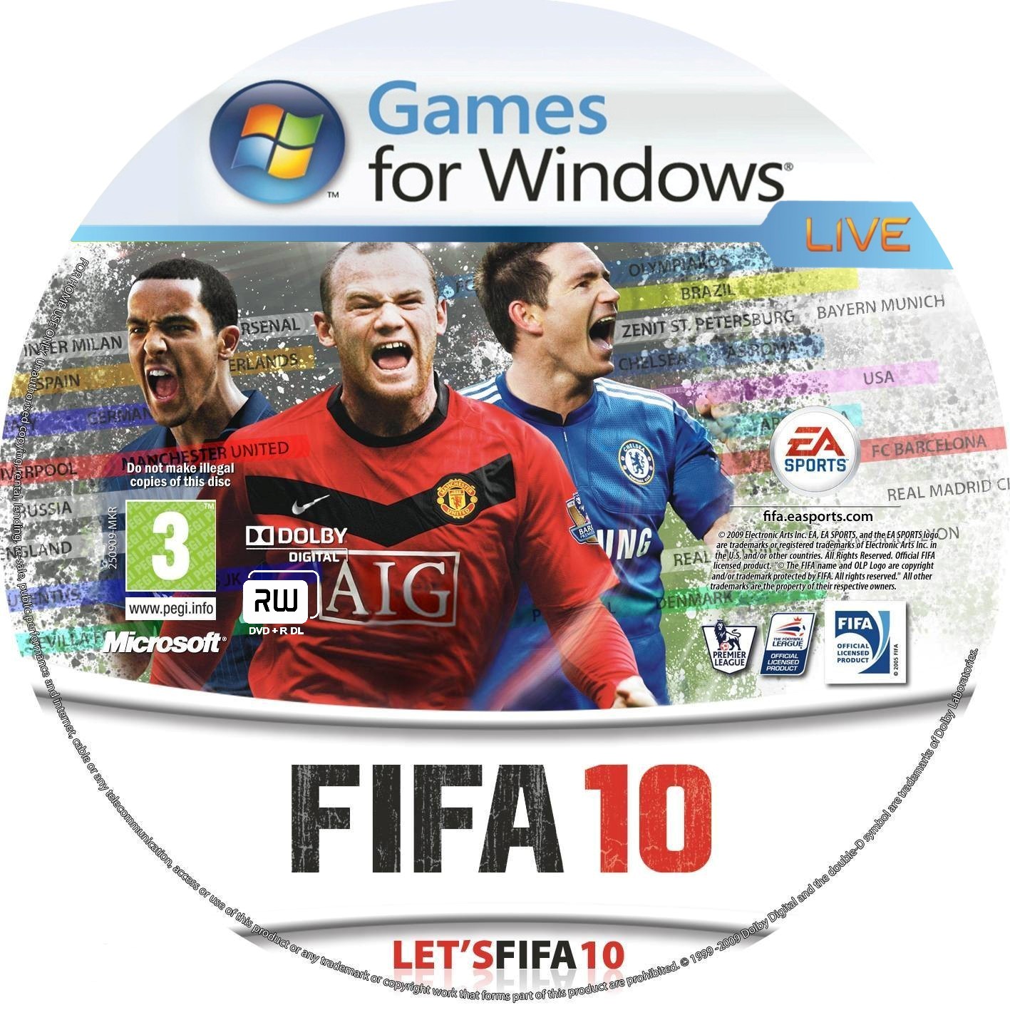 FIFA 10 - CD obal