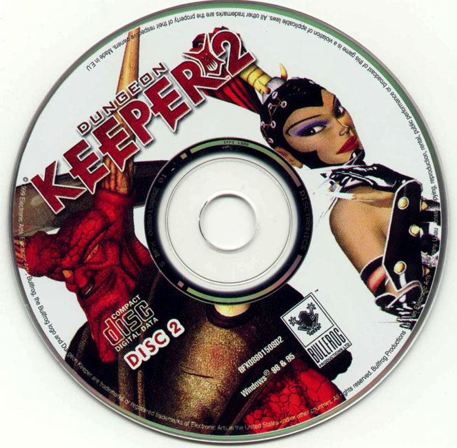 Dungeon Keeper 2 - CD obal 2