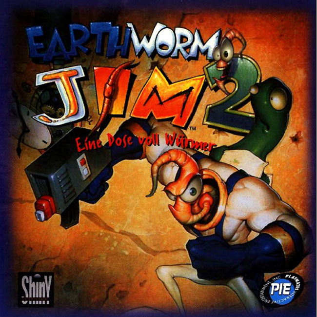 Earthworm Jim 2 - pedn CD obal