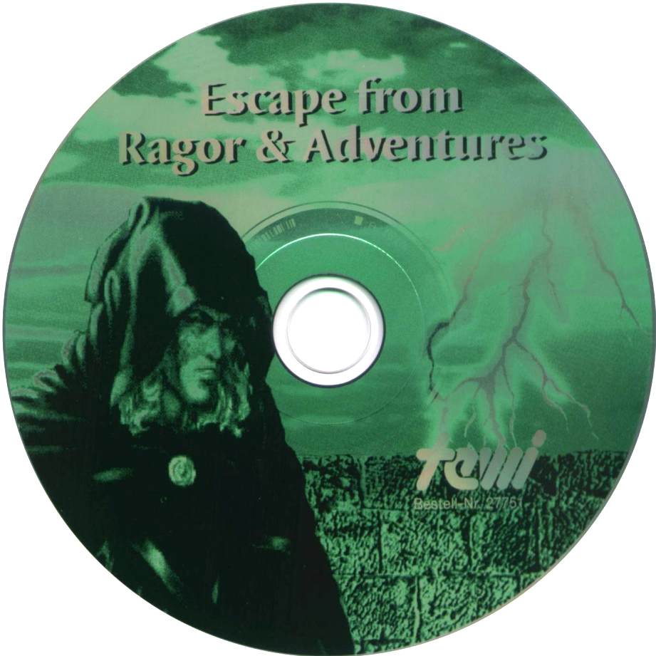 Escape from Ragor & Adventures - CD obal