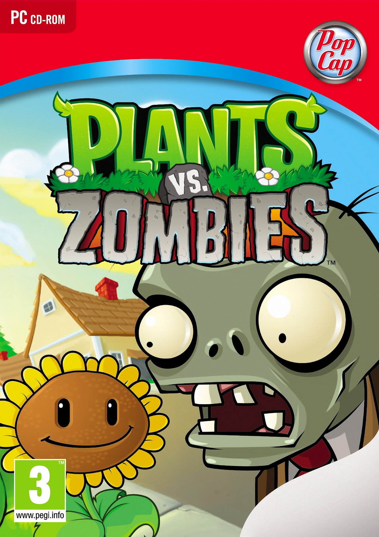 Plants vs. Zombies - pedn DVD obal