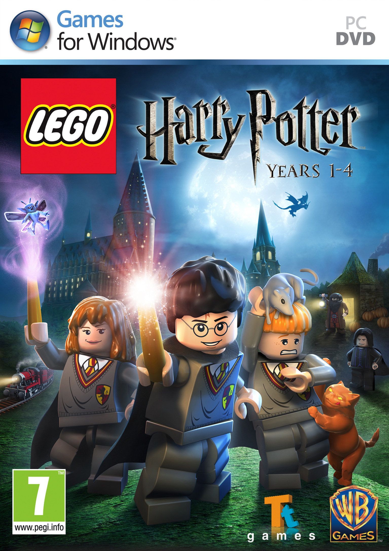 LEGO Harry Potter: Years 1-4 - pedn DVD obal