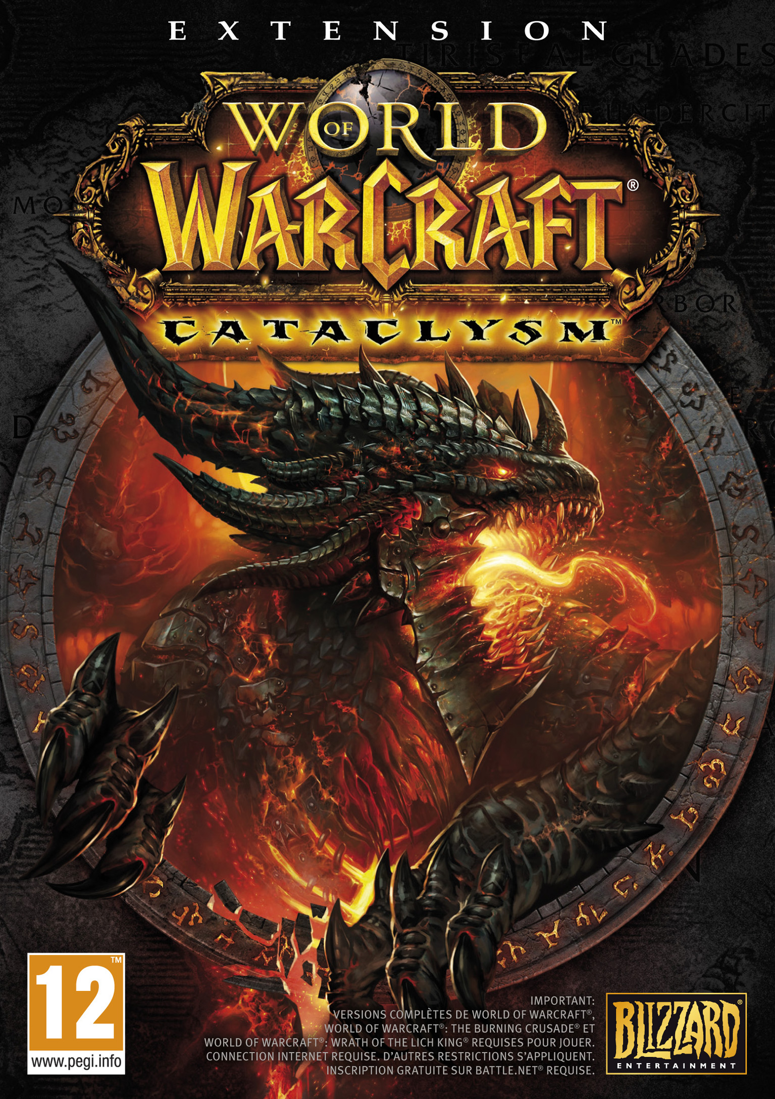 World of Warcraft: Cataclysm - pedn DVD obal